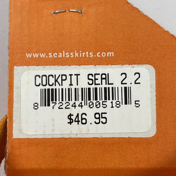 Seals Kayak Cockpit Seal Black Size 2.2 USA Made Tear Resistant Cargo Cover - Picture 11 of 11